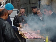 Souvlaki street food